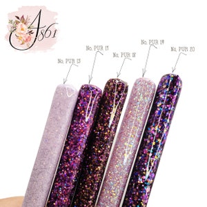 Personalized PURPLE Glitter Pens, over 20 NEW colors INKJOY by Papermate Black or Blue Ink image 4