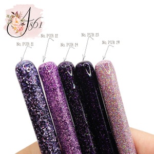 Personalized PURPLE Glitter Pens, over 20 NEW colors INKJOY by Papermate Black or Blue Ink image 5