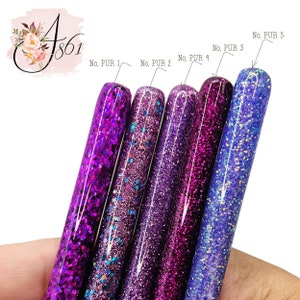 Personalized PURPLE Glitter Pens, over 20 NEW colors INKJOY by Papermate Black or Blue Ink image 6