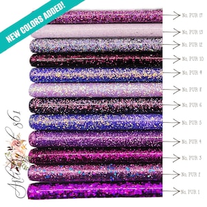 Personalized PURPLE Glitter Pens, over 20 NEW colors INKJOY by Papermate Black or Blue Ink image 1