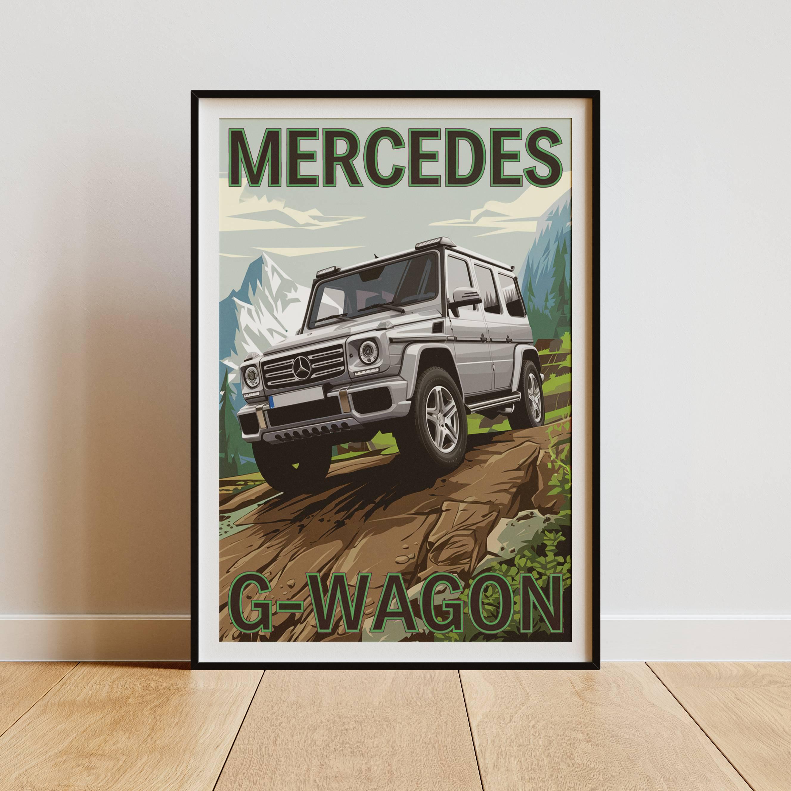 Mercedes-benz G-class G63 G Wagon AMG Off-road Poster Luxury SUV