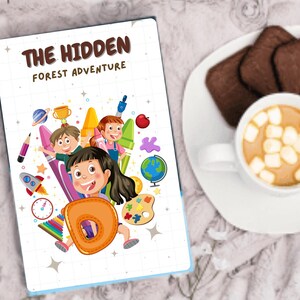 The Hidden Forest Adventures | Magical Kids&#39; eBook | Forest Bedtime Story | Kindness and Adventure Tale | Fairies Storybook, Printable ebbok