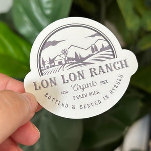 Lon Lon Ranch | vinyl sticker | legend of Zelda | ocarina of time | Nintendo