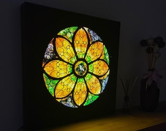 Yellow/green Gothic led Design