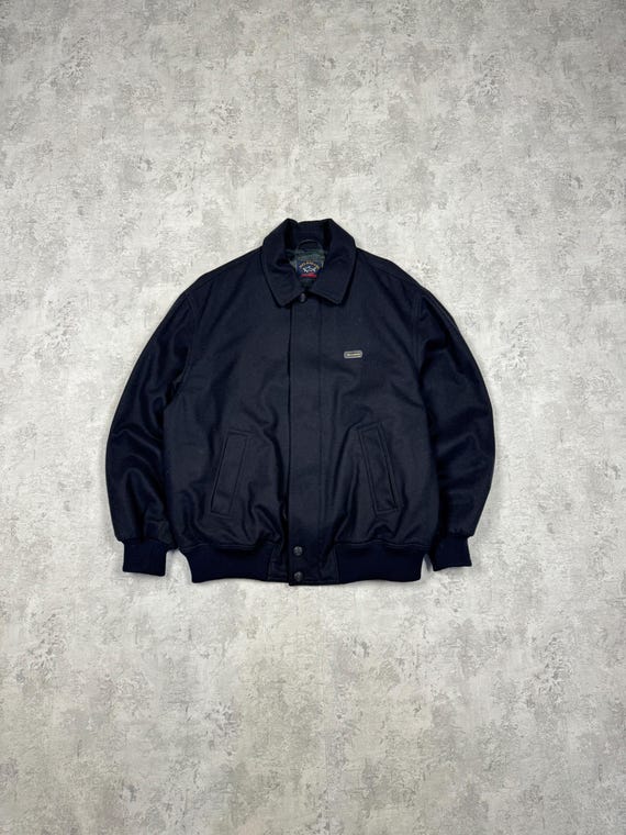 Paul Shark Yachting Men's Wool Bomber Jacket Size L - Etsy