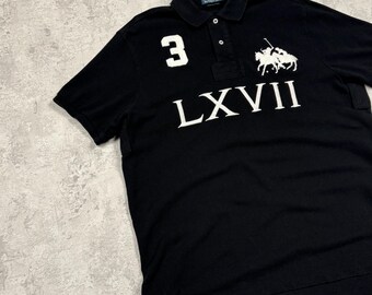 POLO Ralph Lauren THE BIG shirtラグビー　XL Polo Ralph Lauren Big & Tall Long Sleeve Rugby Polo Shirt