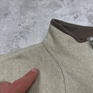 Arcteryx dames fleecevest met rits en Polartec-print, maat M afbeelding 17