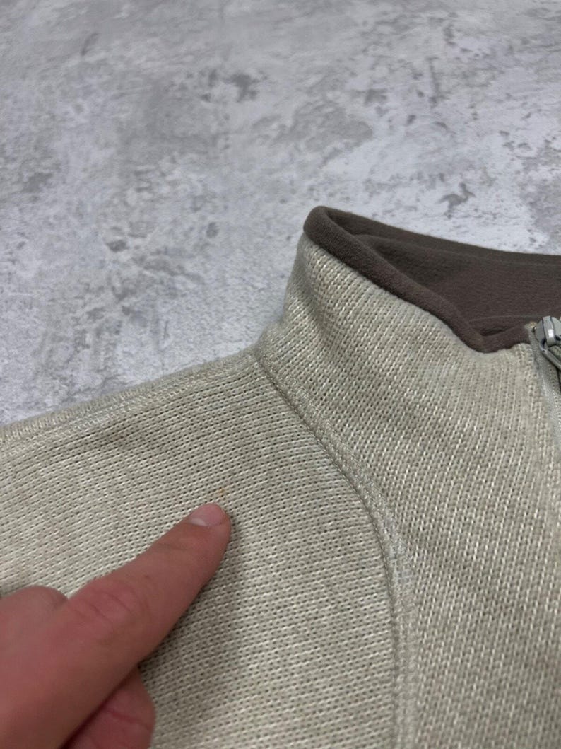 Arcteryx dames fleecevest met rits en Polartec-print, maat M afbeelding 17