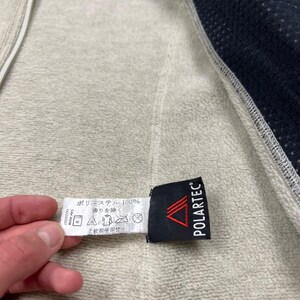 Arcteryx dames fleecevest met rits en Polartec-print, maat M afbeelding 13