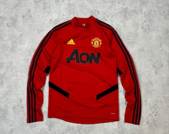 Adidas Manchester United 2019 Training Long Sleeve Jersey Size S