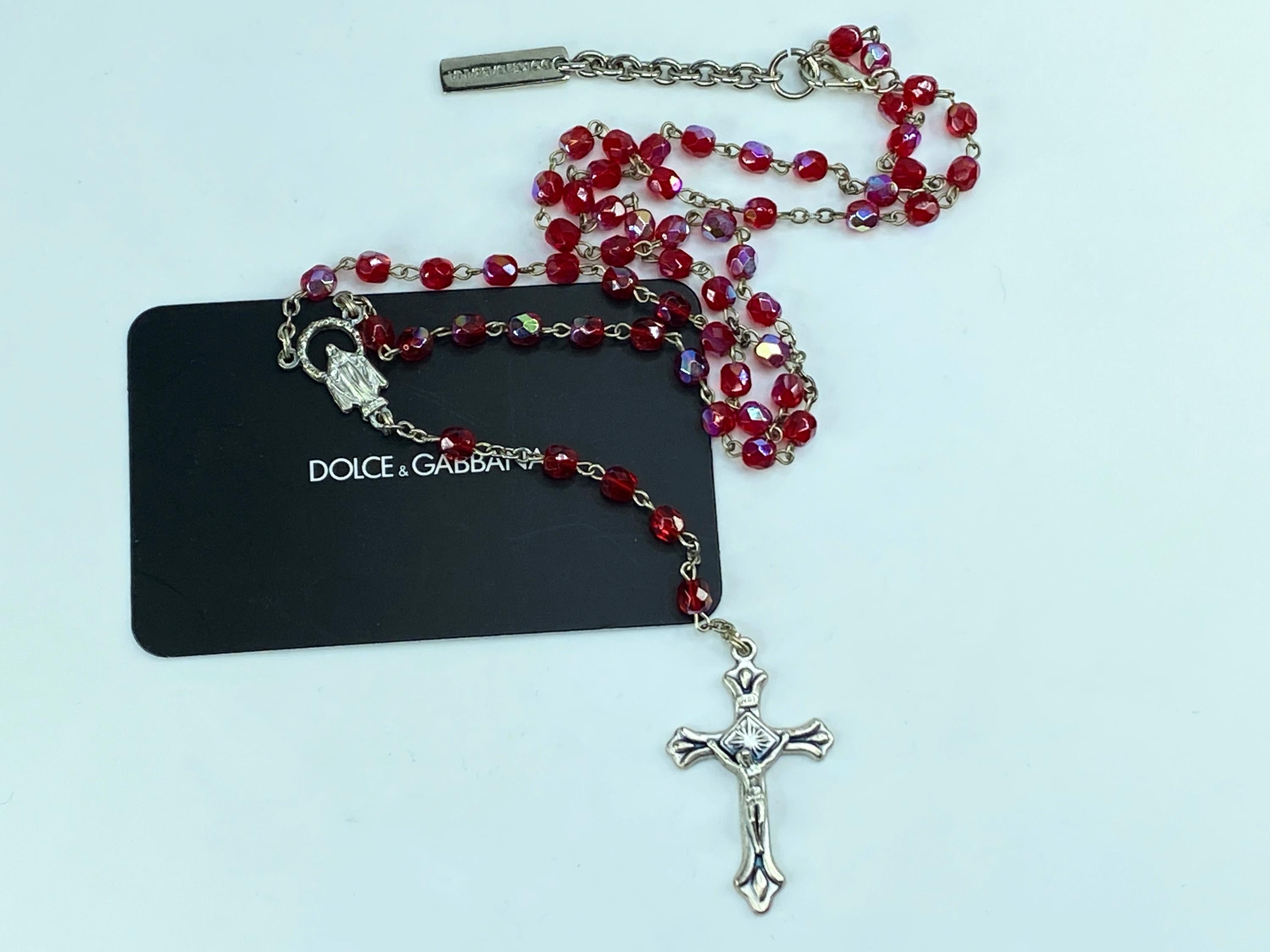 Dolce Gabbana Rosary - Etsy Dolce Gabbana Rosary - Etsy