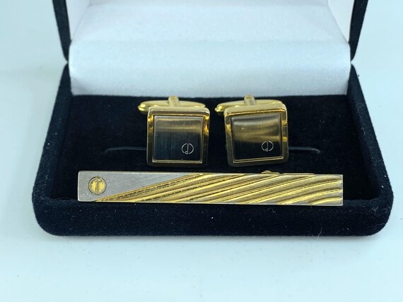 Dunhill cufflinks round color - Gem Dunhill cufflinks round color - Gem