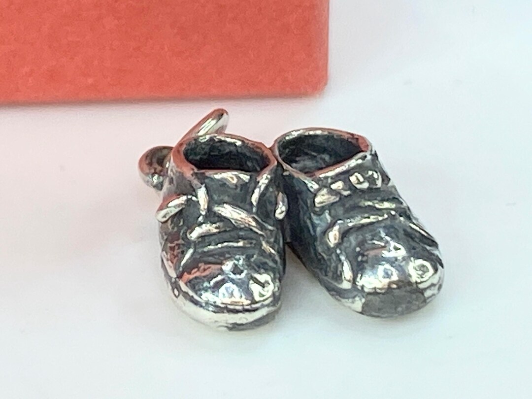 James Avery Sterling Charm BABY SHOES, Baby Booties With Box 3.4g ...