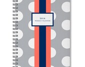 2014 Polka Dot Weekly Planner