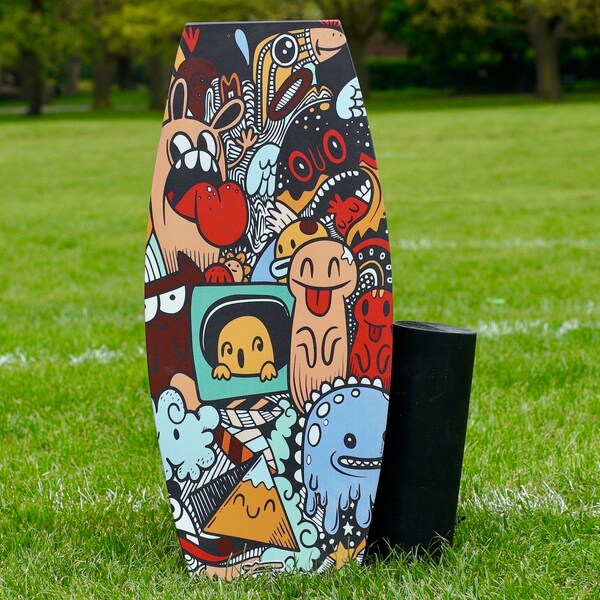 Handmade Design Balance Board - Personalized Balance Board - Beginner & Professional Balance Board - Surf - Skate - Snowboard - Gift Idea