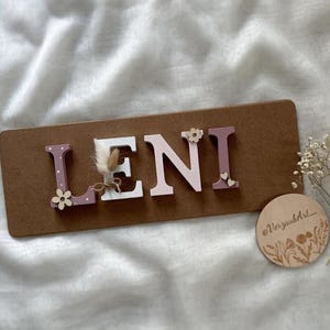 Nombre de la puerta - Motivo Leni