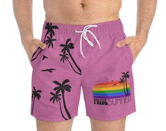Badehose * Pride Summer and Palms Edition Lila*