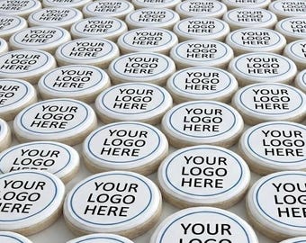 Custom Logo Sugar Cookies, Individually Wrapped Business Cookies (12)