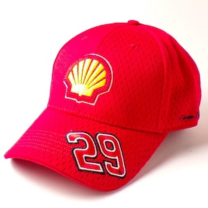 NASCAR Shell Racing Red Kevin Harvick #29 Stretch Fit Hat