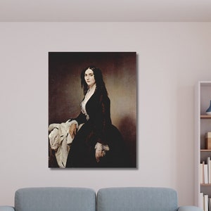 Francesco Hayez Matilde Juva Branca Canvas Wall Art,Francesco Hayez Canvas Print Wall Decor,Francesco Hayez Poster Print Art,Romanticism Art