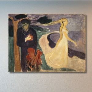 Separation by Edvard Munch Print Wall Art,Munch Canvas Wall Art,Edvard Munch Poster,Symbolism,Museum Print,Vintage Art Poster,Classic Print