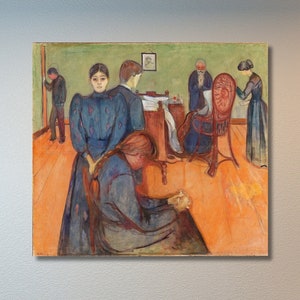 Edvard Munch Print Wall Art,Munch Canvas Wall Art,Edvard Munch Poster,Symbolism,Museum Print,Vintage Art Poster,Fine Art Painting