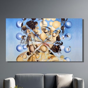 Salvador Dali Galatea of the Spheres Canvas Print Art,Dali Canvas Poster,Galatea of the Spheres Canvas Wall Art,Surreal Poster,Surreal Art