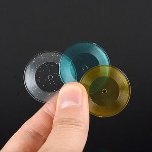 Tiny Tunes: Mini Schallplatten für das Puppenhaus! Erstellen Sie Jammszenen für Ihr Diorama und Ihr Modelldorf mit diesen kreativen Modellen!