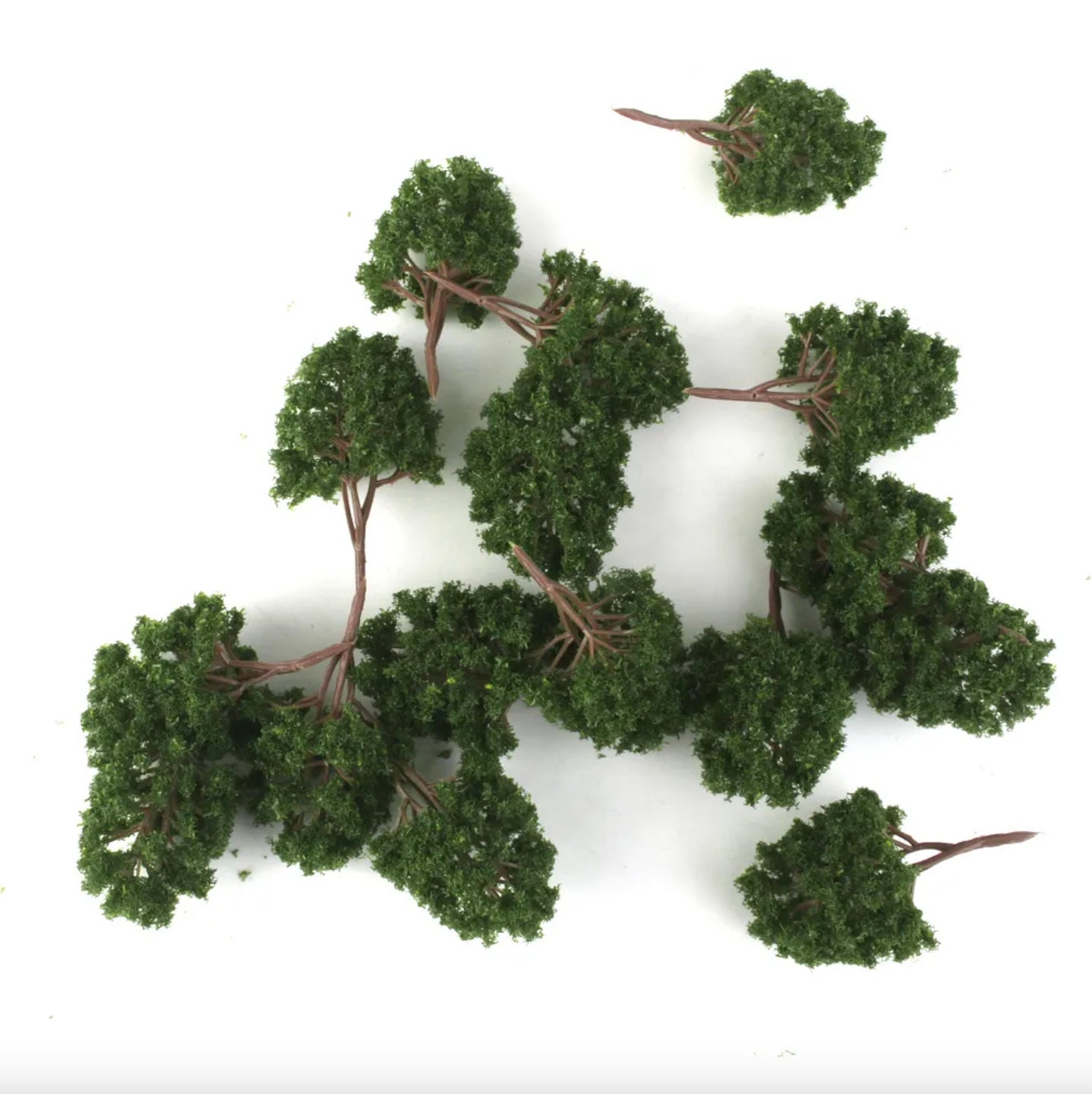 Forest Tree Miniature Diorama Pine Trees For Mini Landscapes Doll house Scenes and Fairy Forests Railway Scenery Creating Realistic Scenes