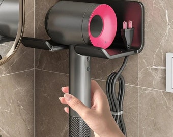 Hair Dryer Holder for Hair Straightener Dryer Hair Stand Bathroom Organizer hair dryer stand for bathroom decor