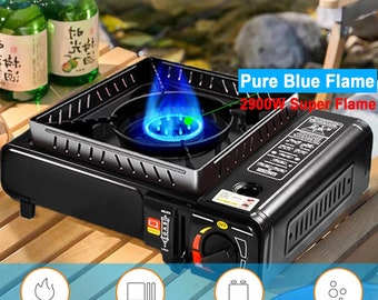gift ideas for dad gift got father's day gift Portable Camping Stove，Butane Stove with Portable Camping Stove for Outdoor Cooking