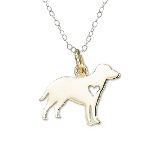 black lab necklace
