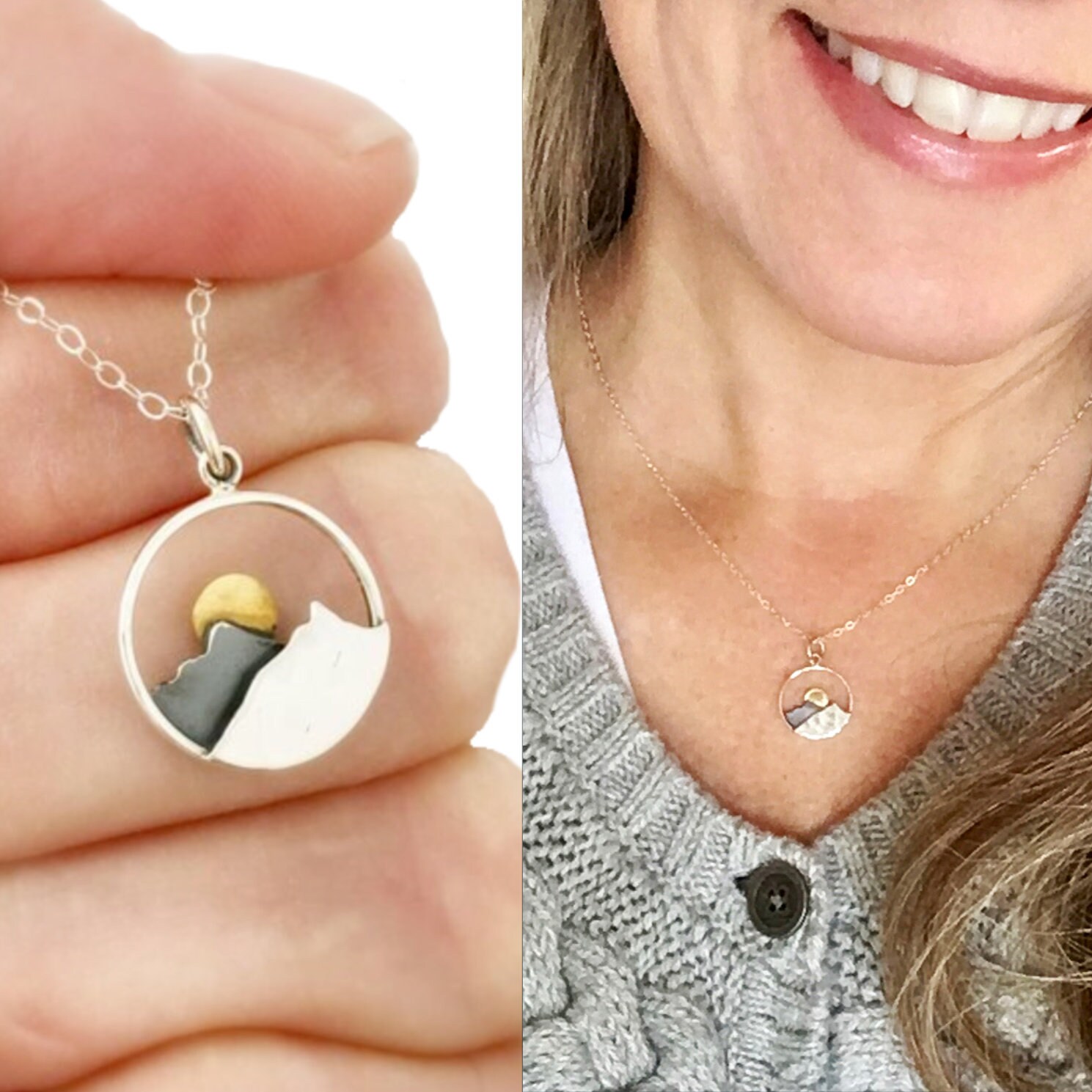 Ship Sterling Silver Necklace 
