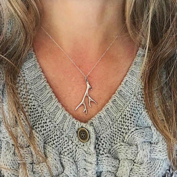 Mens deer necklace sale