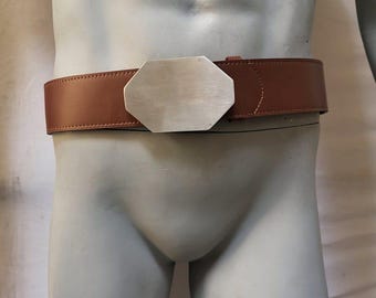 Luke Skywalker ROTJ Leather Costume Belt: Cosplay Prop