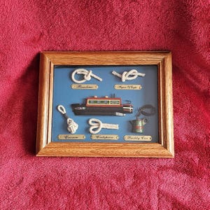 Nautical Knot Board Display - Etsy