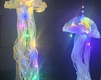 Night Light - Jellyfish Night Light - Nursery Light - children&#39;s night light bedroom - birthday gift - kids room Garden lighting décor -