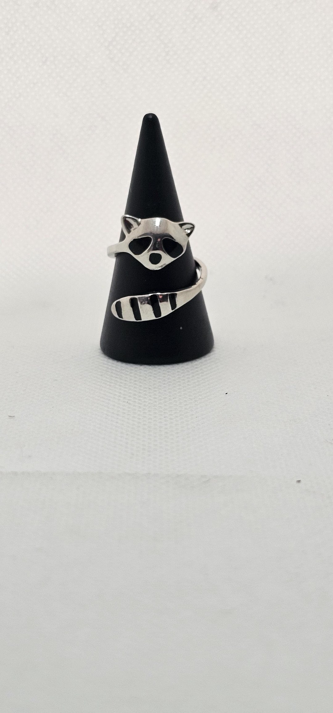 Cute Panda Rings Adjustable Panda Ring - Panda Ring - Cute Panda - Silver Panda Ring ...
