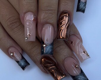 Press on nails 3D