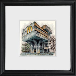 Fancy a Maccies?!  Original art work inspired by McDonalds fast food.