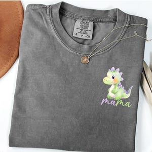Dinosaur Birthday Comfort Colors Shirt Dinosaur 1st Bday Tee for Mama Dada Gift for Dinosaur Lover Dinosaur Theme Bday Wild One