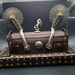 Large Chilean South American Spurs And Display