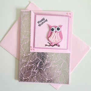 Birthday Card - Hoo Hoo