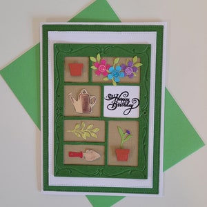 Birthday Card - Birthday Garden