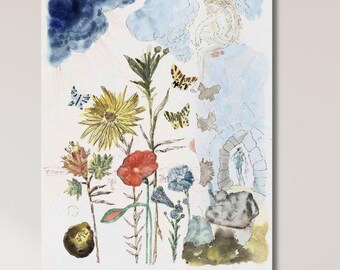 3 枚セット、サルバドール ダリ展、サルバドール ダリの花 1948