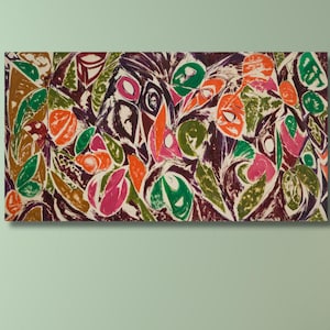 Art mural en toile Jackson Pollock, art mural abstrait pour la maison, Jackson Pollock Convergence Lee Krasner, mâts abstraits, toile Lee Krasner, salon