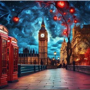 Doctor Who Tardis Box London Canvas Painting Doctor Who Tardis Canvas Wall Art London Big Ben Telephone Box Doctor Who Poster Decor Home Art