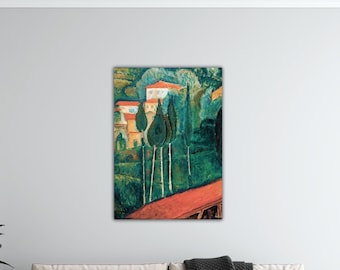アメデオ・モディリアーニ 風景画 壁アート モディリアーニ 南フランス