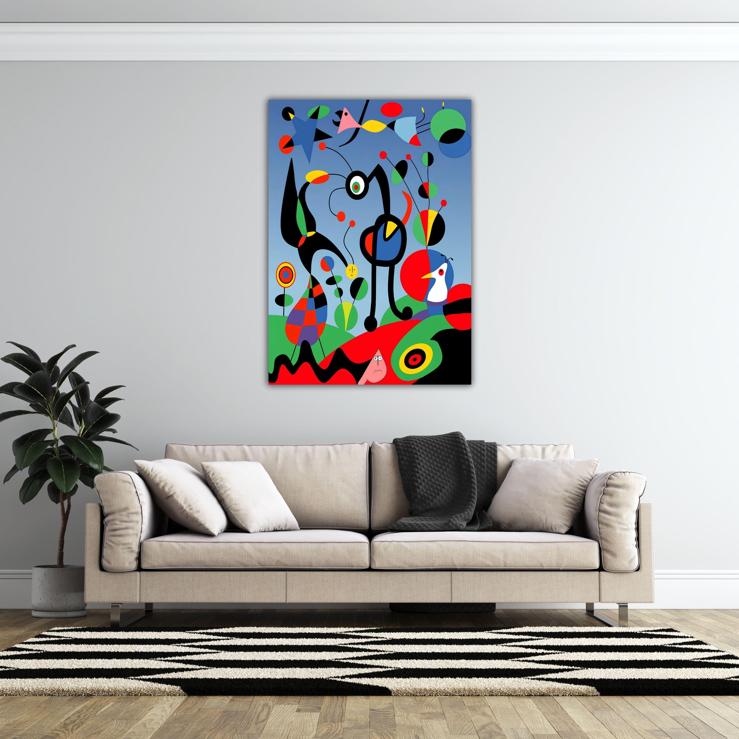 Joan MIRO the Garden 1925 Poster Miro Canvas Exhibition Painting