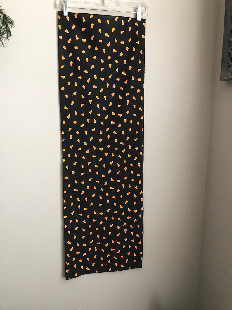 Halloween Candy Corn Table Runner Table Top Décofall | Etsy